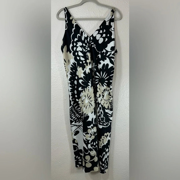 Natori Soleil-Printed Matte Satin Gown Women’s Large Date Night Party Feminine - Picture 1 of 14